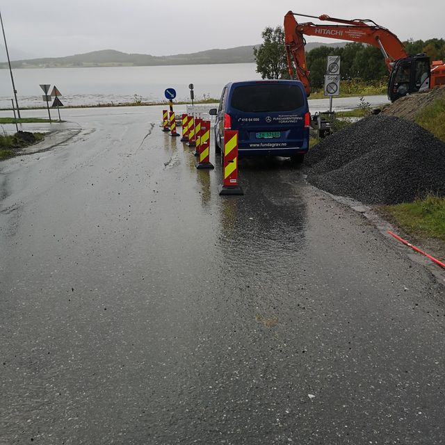 klargjøring før asfaltering