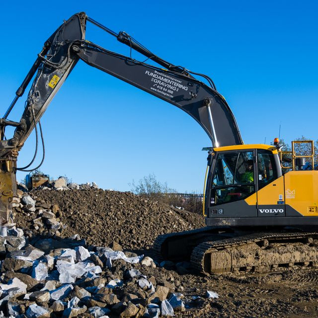 Volvo gravemaskin